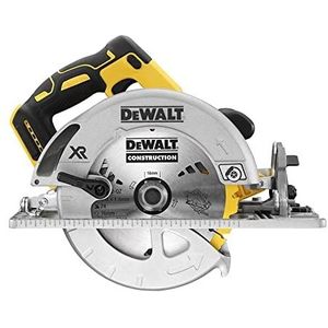 DEWALT DEWDCS572N DCS572N XR borstelloze cirkelzaag 184mm 18V kale eenheid, 18 V, zwart/geel