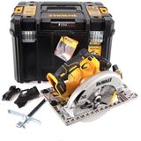 DeWALT DCS572NT-XJ 18V XR BL Accu Cirkelzaag - Inclusief HM Zaagblad en TSTAK Koffer