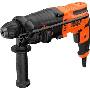 BLACK+DECKER BEHS01K-QS Pneumatische Boorhamer - 650W - met Accessoires In Koffer