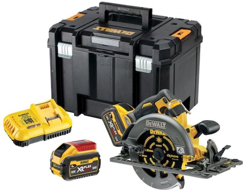 DeWALT DCS579X2 FLEXVOLT Accu Cirkelzaag 190mm 54V XR 9.0Ah in TSTAK