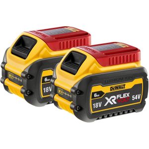 DEWALT DCB546T2-XJ Gereedschapsaccu 54 V 6.0 Ah Li-ion