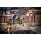 DeWALT DCS438E2T Accu Slijpmachine 18V 76mm POWERSTACK 1,7Ah in TSTAK