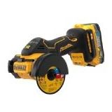 DeWALT DCS438E2T Accu Slijpmachine 18V 76mm POWERSTACK 1,7Ah in TSTAK