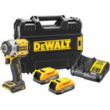DeWALT DCF921E2T Accu Slagmoersleutel 1/2” 18V POWERSTACK in TSTAK