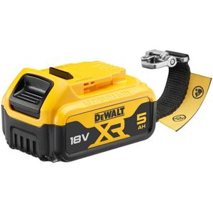 DEWALT - XR Li-Ion Accu - 5.0Ah - Compatibel met 18V Gereedschap