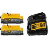 DeWALT DCD800E2T Compacte Accu Schroefboormachine 18V XR 1.7Ah POWERSTACK in TSTAK