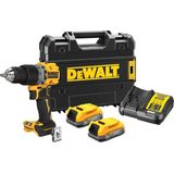 DeWALT DCD805E2T Compacte accu klop-/schroefboormachine 18V XR 1.7Ah POWERSTACK in TSTAK
