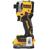 DeWALT DCF850E1T Compacte Accu Slagschroevendraaier 205Nm 18V XR 1.7Ah POWERSTACK In TSTAK