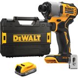 DeWALT DCF840E1T Accu slagschroevendraaier 192Nm 18V XR 1.7Ah POWERSTACK in TSTAK