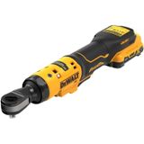 DeWALT DCF504D1 Accu Haakse ratelsleutel 1/4" 12V 2,0Ah XR Li-ion