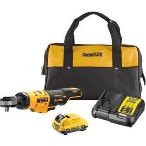 DeWALT DCF504D1 Accu Haakse ratelsleutel 1/4 12V 2,0Ah XR Li-ion