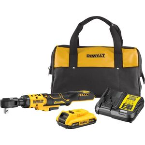 DeWALT DCF512D1 Accu Haakse Ratelsleutel XR Brushless 1/2 18V 2,0Ah Li-ion