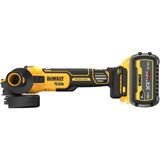 DeWALT DCG409VST1 FLEXVOLT Advantage Accu Haakse Slijper 125mm 18V XR 6.0Ah in TSTAK
