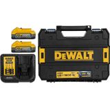 DeWALT DCD800H2T Compacte Accu Schroefboormachine 18V XR 5.0Ah POWERSTACK In TSTAK