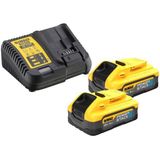 DeWALT DCK2050H2T Accu Combiset DCD805 + DCF850 18V 5.0Ah POWERSTACK in TSTAK