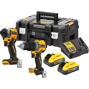 DeWALT DCK2050H2T Accu Combiset DCD805 + DCF850 18V 5.0Ah POWERSTACK in TSTAK