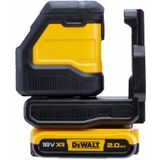 DeWALT DCLE34021N - Kruislijnlaser - Groen - 2x 55m - 2 Lijnen - IP54