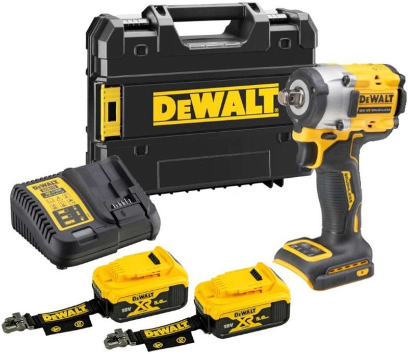 DeWalt - DCF921P2LRT-QW Accu Slagmoersleutel - XR 18V - 2x 5,0Ah Accu's - TSTAK
