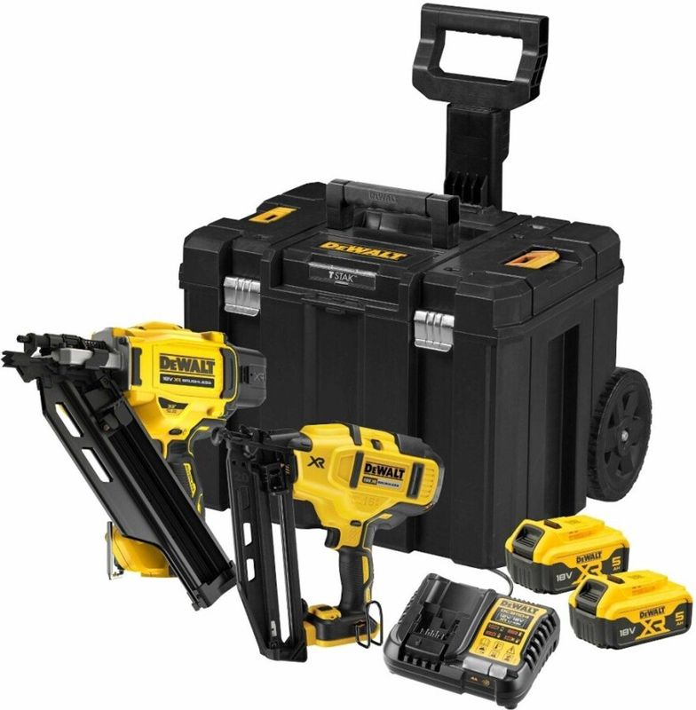 DeWalt - DCN692 - Borstelloze Combi-Spijkermachine - 18V - Set met DCN660 en DCK246P2T