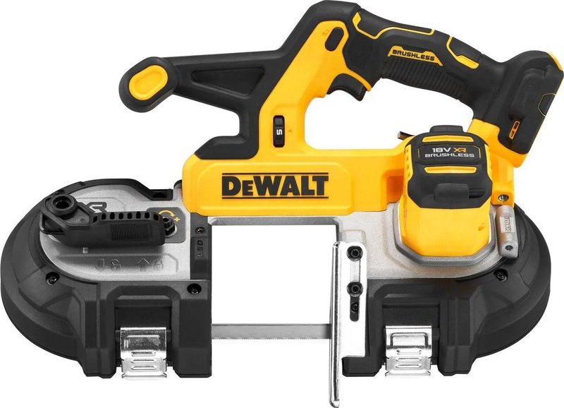 DeWALT DCS378N - Accu Bandzaag - 18V XR - Borstelloze Motor - 86 mm Zaagcapaciteit