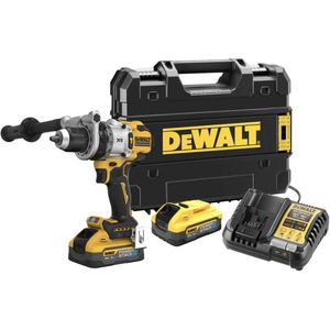 DEWALT DCD1007H2T - Accu-slagboormachine - 18V - 2x 5,0Ah - Borstelloos