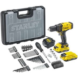 Stanley - FatMax V20 Accuboormachine - 18V - Inclusief Accessoireset 100 Stuks