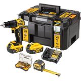 DeWALT DCD709 Accu Klopboormachine 18V - 2x 5,0Ah Accu - XR Multilader en TSTAK Koffer