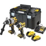 DeWalt DCK2200H2T - Snoerloze Combi-Gereedschapset - 18V/2x5,0Ah - Borstelloze Motoren