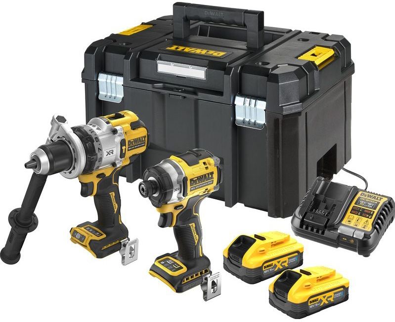 DeWalt DCK2200H2T - Snoerloze Combi-Gereedschapset - 18V/2x5,0Ah - Borstelloze Motoren