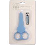 Nursery Time Manicureset Baby Lichtblauw 2-delig