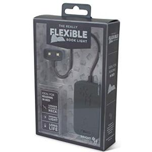 Leeslamp - Grijs - Extra Lange Flexibele Hals - Dimbare Lichtinstellingen