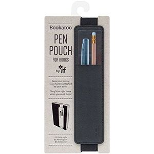 Bookaroo - Pen Pouch - Zwart - PU Leder Effect