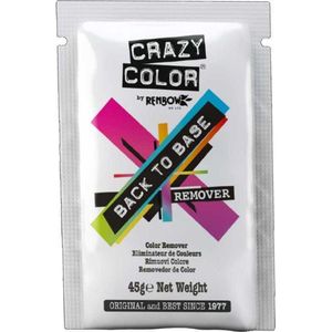 Crazy Color Haarverf verwijderaar Back To Base Multicolours