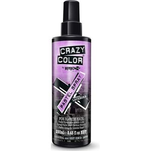 Crazy Color Gekleurde haarspray Lavender Paars