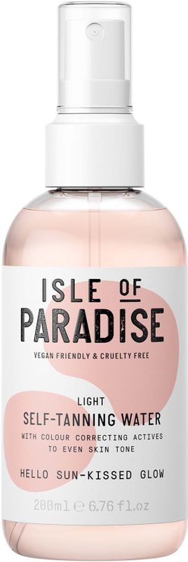 Isle of Paradise Zelfbruiningswater - Licht 200 ml