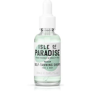 Isle of Paradise - Zelfbruinende Druppels - 30 ml - Medium - Natuurlijke Ingrediënten - Veganistisch