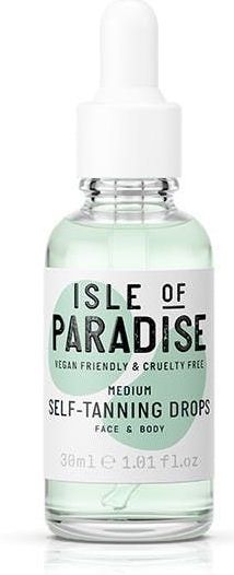 Isle of Paradise - Zelfbruinende Druppels - 30 ml - Medium - Natuurlijke Ingrediënten - Veganistisch