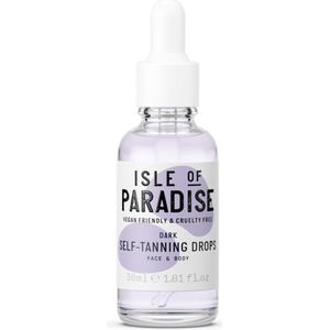 Isle Of Paradise Dark Self Tanning Drops Gezicht & Lichaam 30 ml
