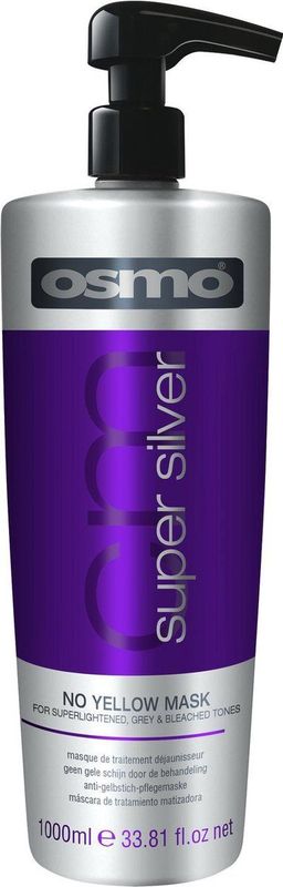 Osmo - Super Silver - Haarmasker - 1000 ml - Neutraliseert Gele Tinten