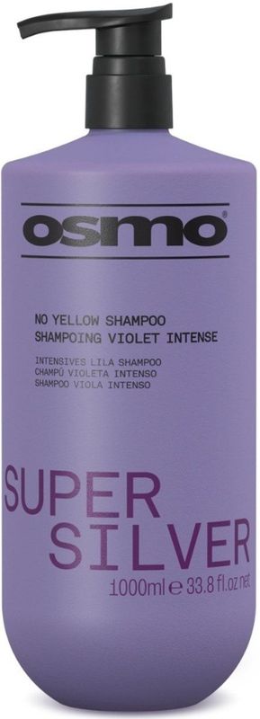 Osmo - OSMO Super Silver No Yellow - Shampoo - 1000ml - Paarse Zilvershampoo