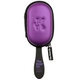 The Knot Dr. Pro Mini Borstel Black Smaller Brush Periwinkle Pad With Headcase 1st