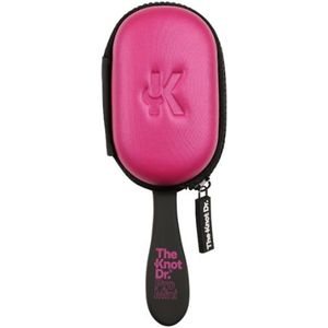 The Knot Dr. The Pro Mini - Haarborstel - Fuchsia - Ergonomisch Handvat