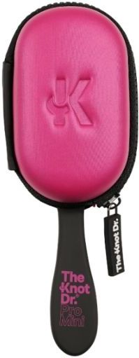 The Knot Dr. The Pro Mini - Haarborstel - Fuchsia - Ergonomisch Handvat