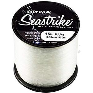 ultima Seastrike Vislijn, sterke spoel, 115 g, uniseks, volwassenen, transparant, 0,35 mm - 15,0 lb/6,8 kg