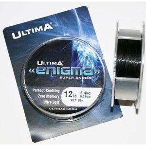 Ultima Enigma vislijn, speciaal voor heren, 50 m, limoengrijs, 0,32 mm - 12,0 lb/5,5 kg
