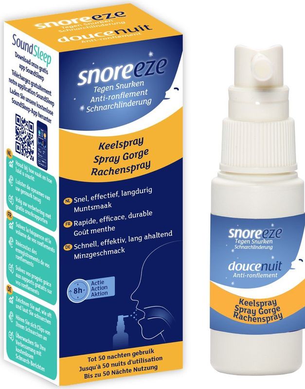 Snoreeze Anti-Snurk - Keelspray