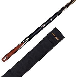Riley Ronnie O'Sullivan 2 Piece Ash Snooker Cue and Soft Case - 145cm with 9.5mm tip