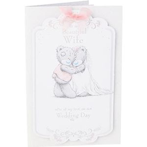 Me to You Tatty Teddy Wenskaart bruiloft voor vrouwen