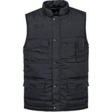 Bodywarmer - Zwart - Duurzaam Polyester/Katoen - 8 Zakken