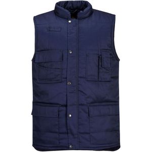 Bodywarmer - Zwart - Duurzaam Polyester/Katoen - 8 Zakken